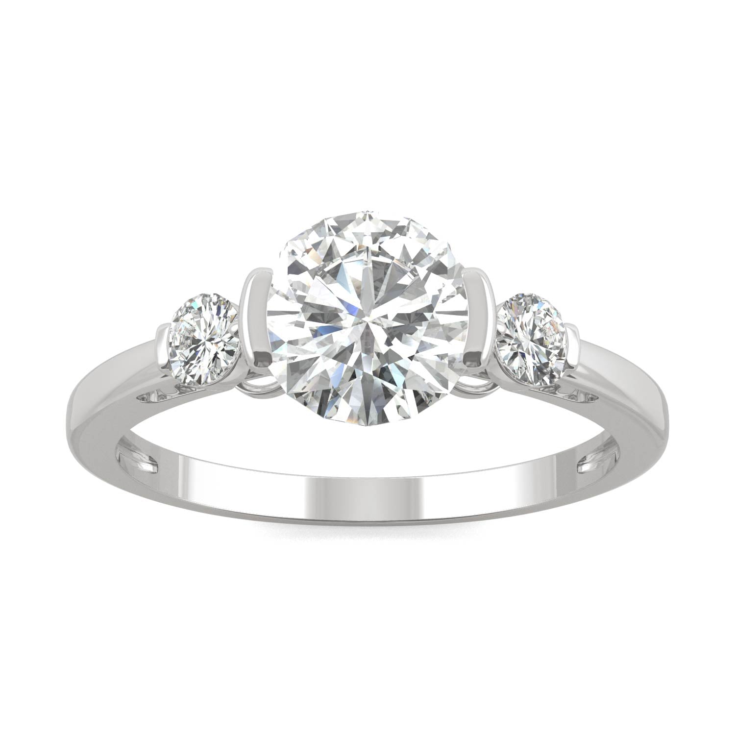 1.40 CTW Moissanite Engagement Ring