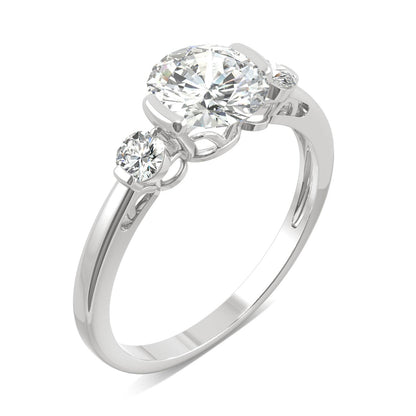 1.40 CTW Moissanite Engagement Ring