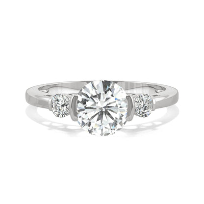 1.40 CTW Moissanite Engagement Ring