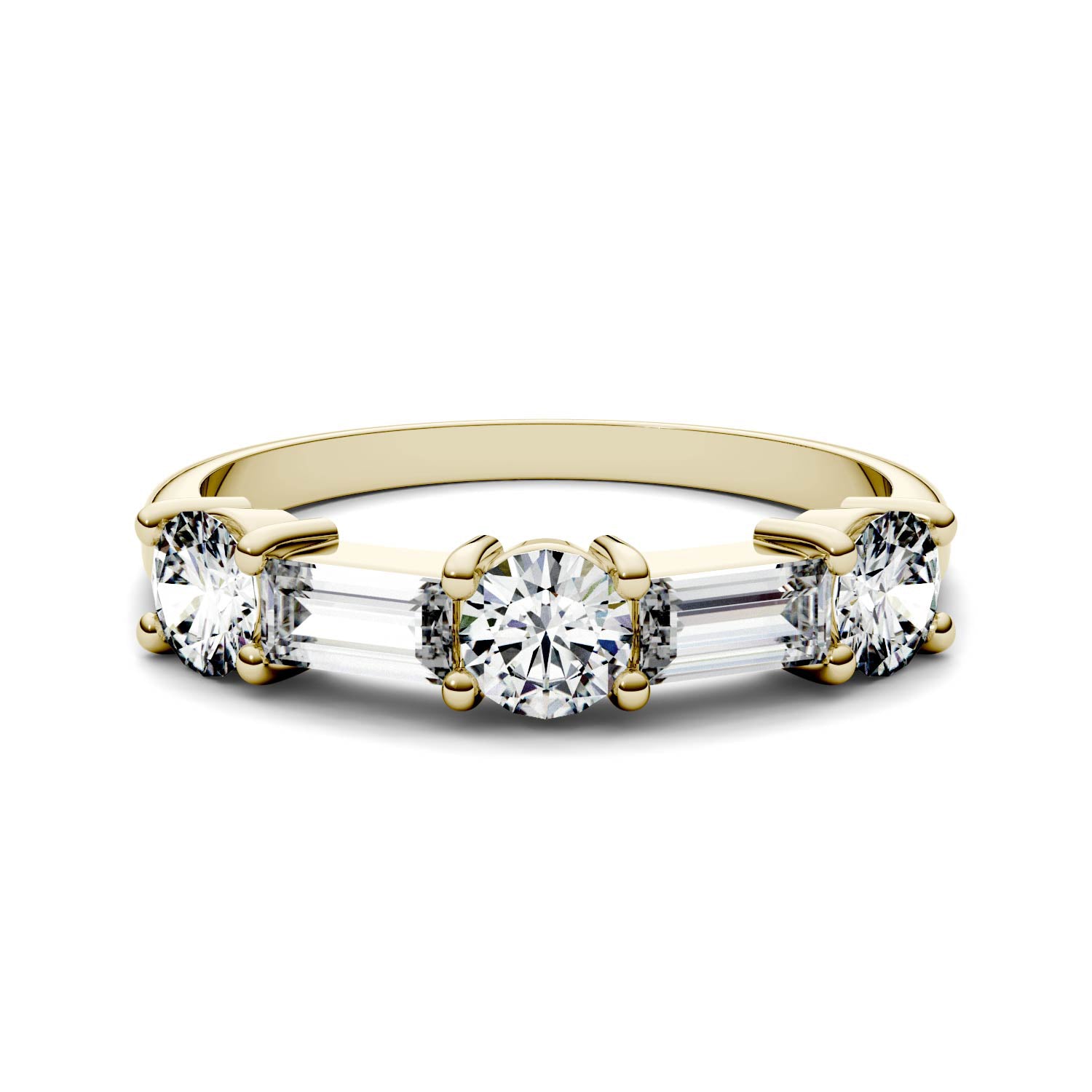 Moissanite Stackable Ring 1.15 CTW