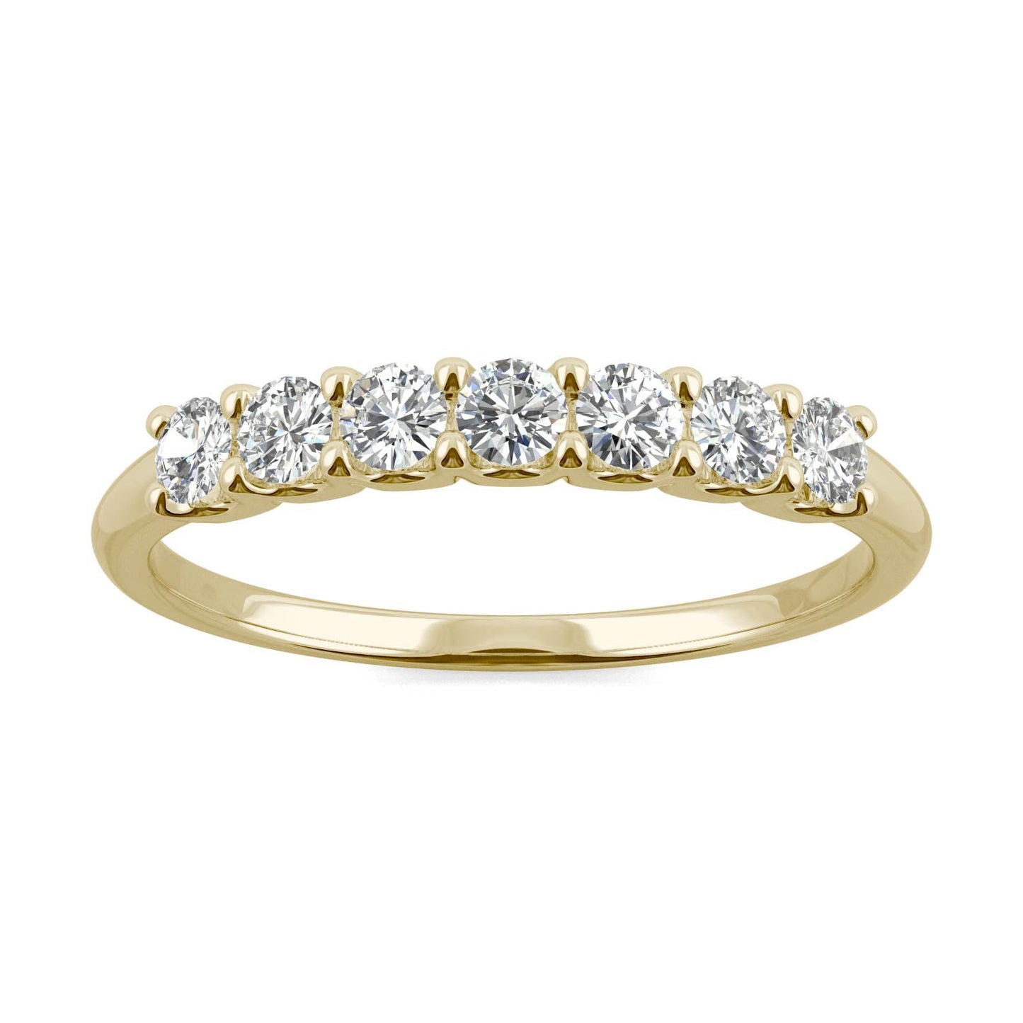 0.42 CTW Moissanite Anniversary Band