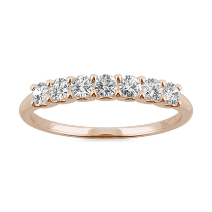 0.42 CTW Moissanite Rose Gold Ring