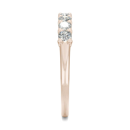 0.42 CTW Moissanite Rose Gold Ring