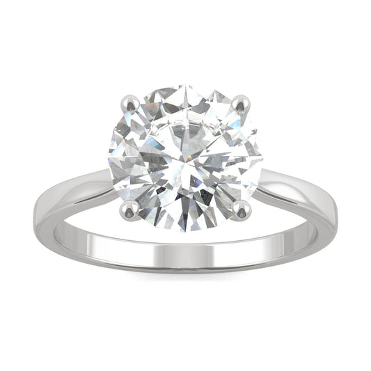 2.70 CTW Round Moissanite Solitaire