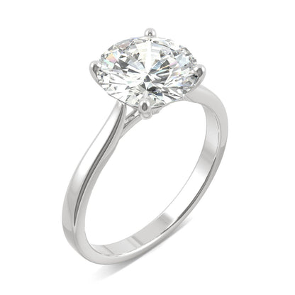 2.70 CTW Round Moissanite Solitaire