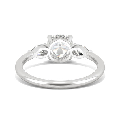 1.08 CTW Moissanite Engagement Ring