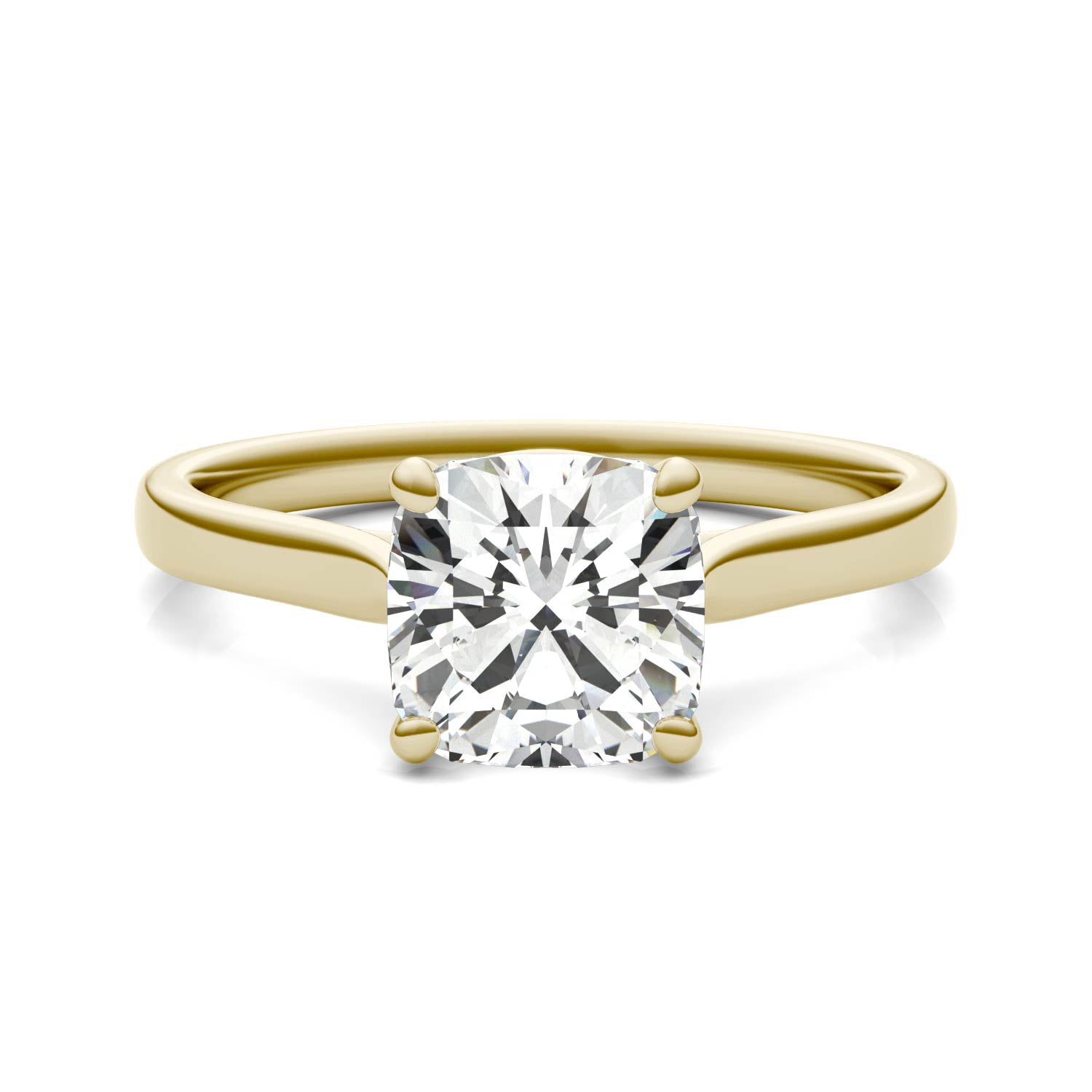 2.00 CTW Moissanite Solitaire Ring