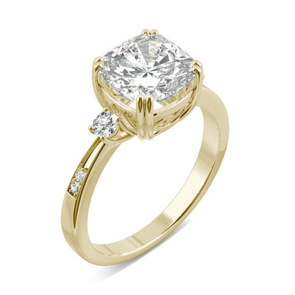 2.54 CTW Moissanite Seven Stone Ring