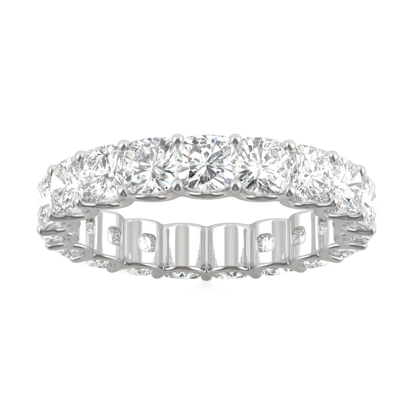 4.18 CTW Moissanite Eternity Ring