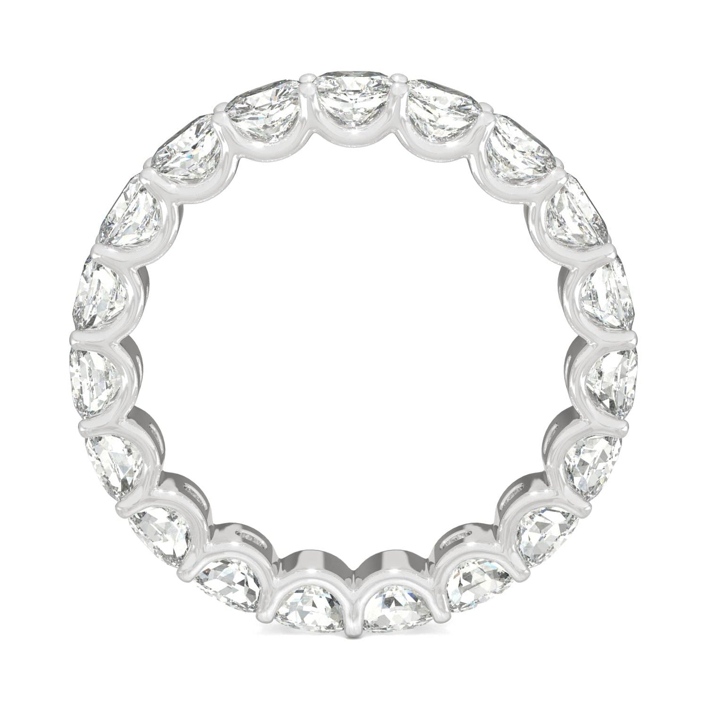 4.18 CTW Moissanite Eternity Ring