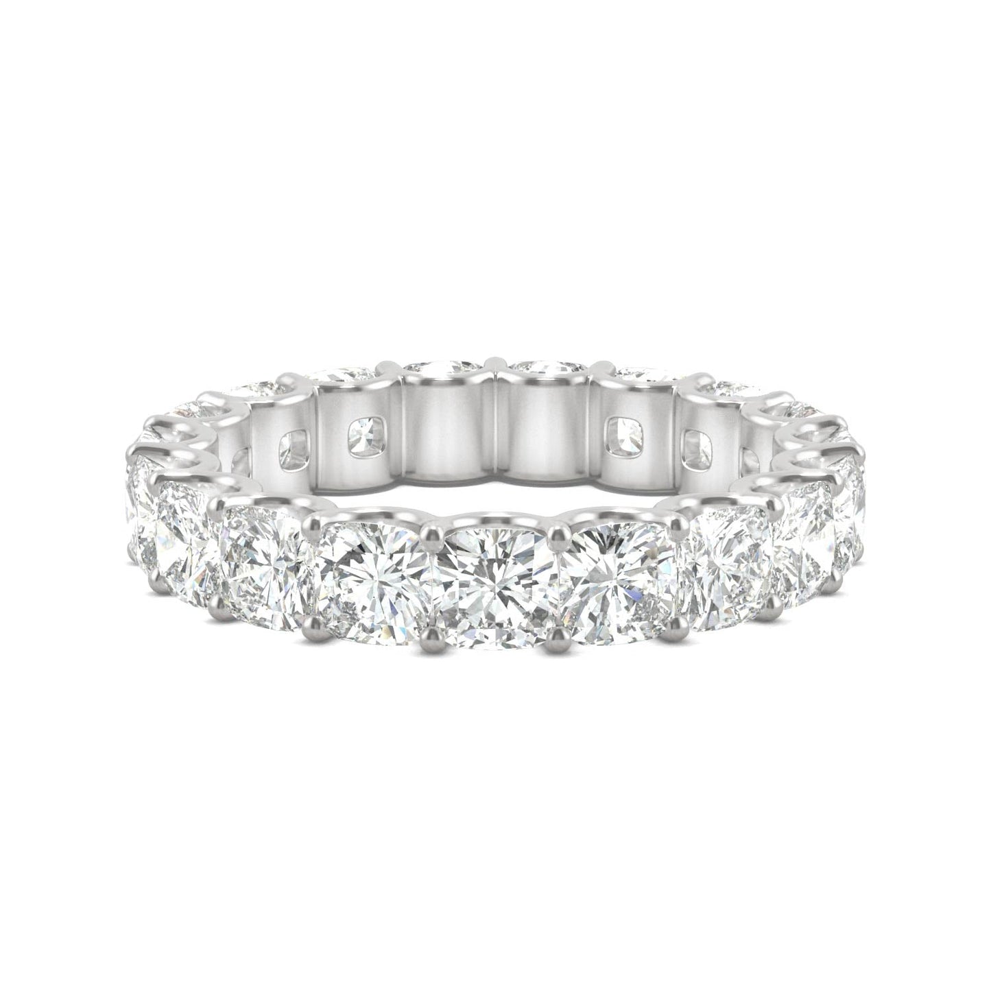 4.18 CTW Moissanite Eternity Ring