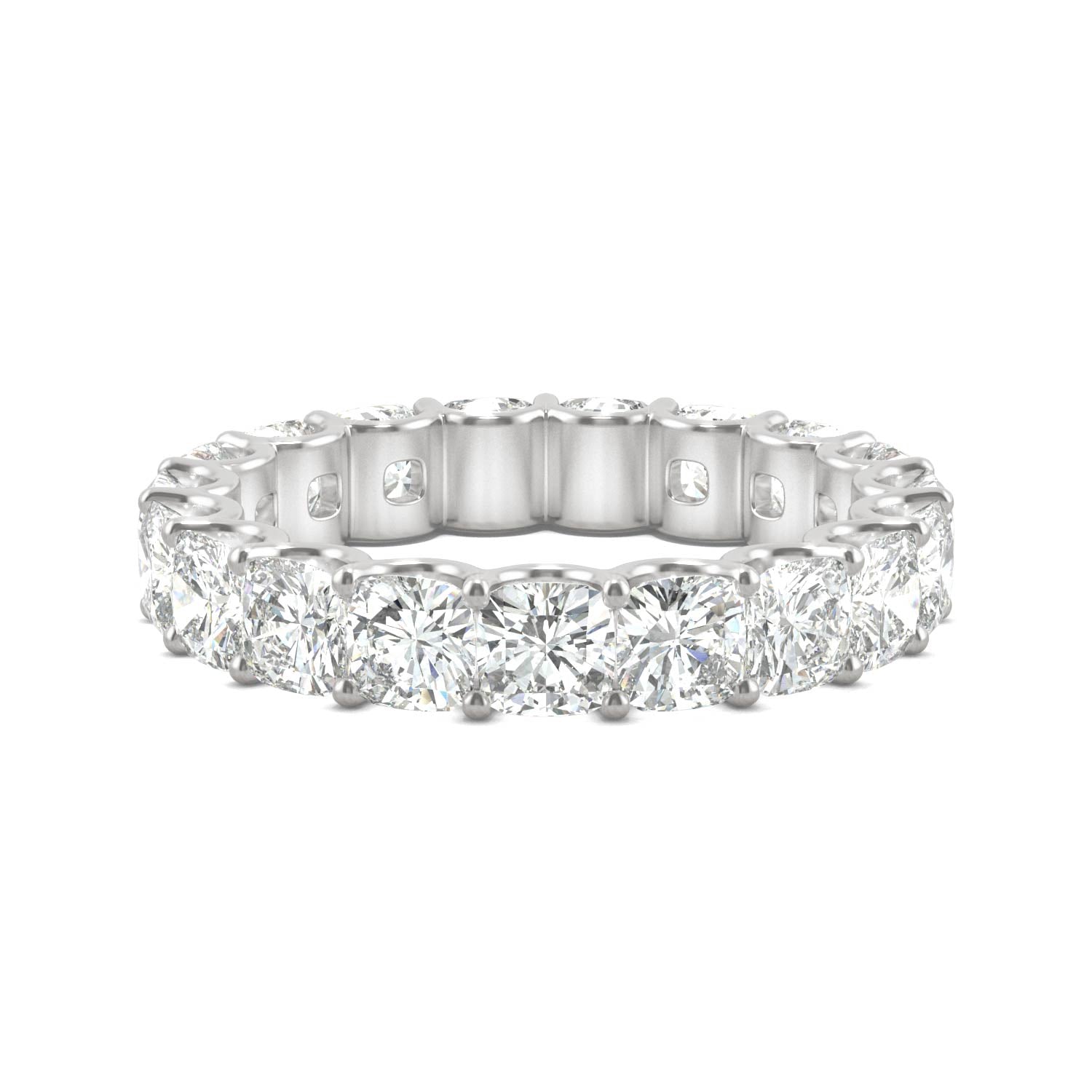 4.18 CTW Moissanite Eternity Ring