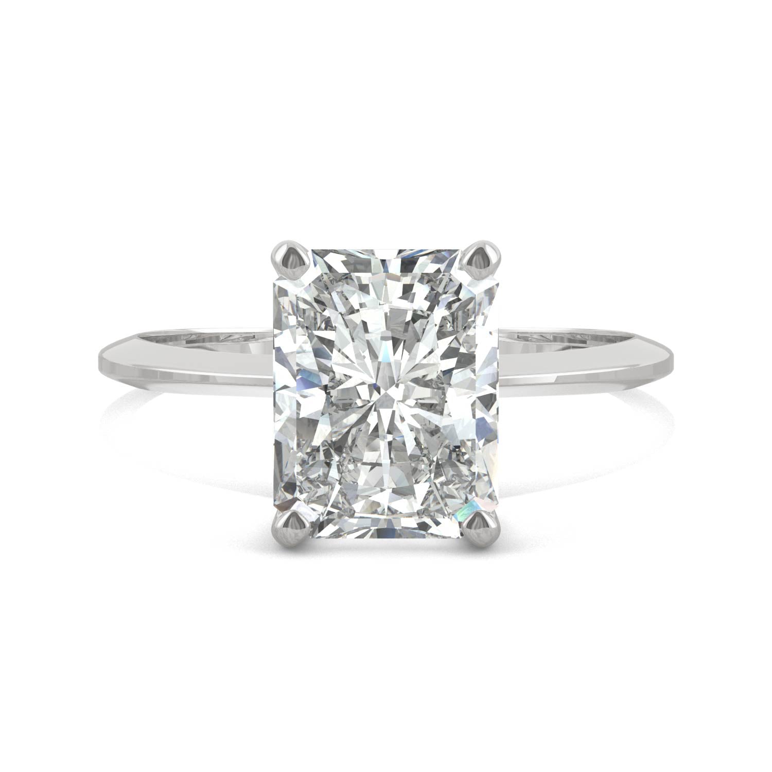 2.70 CTW Moissanite Solitaire Engagement Ring