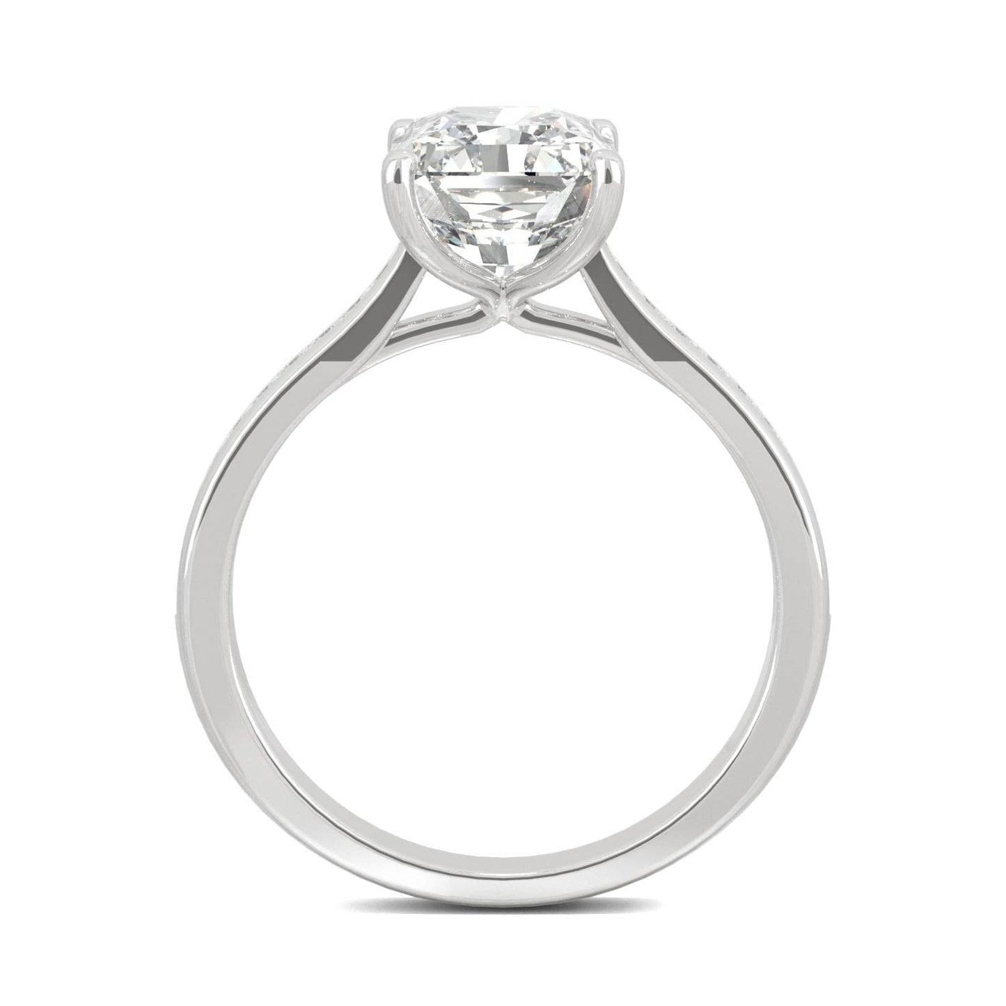 2.88 CTW Moissanite Engagement Ring