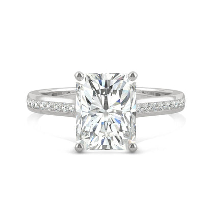 2.88 CTW Moissanite Engagement Ring