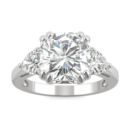 5 CTW Moissanite Engagement Ring