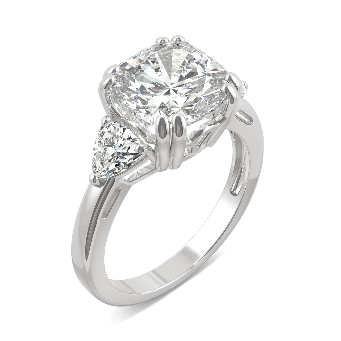 5 CTW Moissanite Engagement Ring