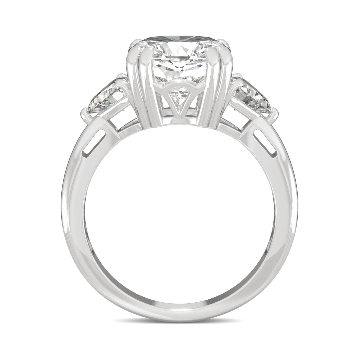 5 CTW Moissanite Engagement Ring