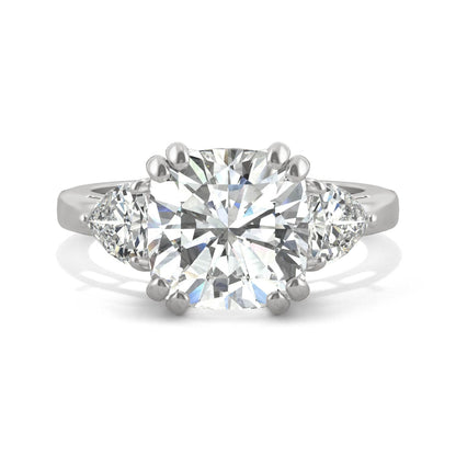 5 CTW Moissanite Engagement Ring