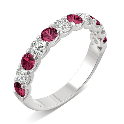 1.58 CTW Ruby Stackable Ring