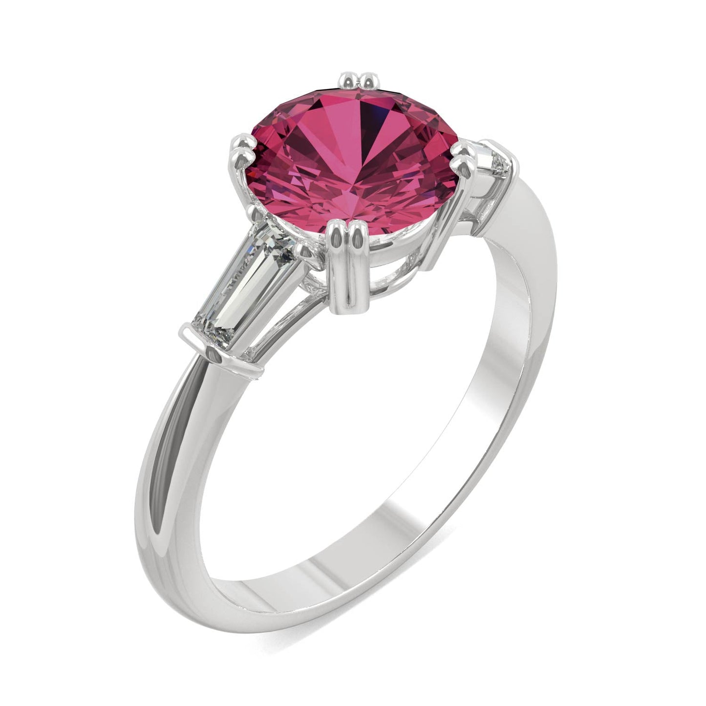 3.07 CTW Ruby Gold Ring