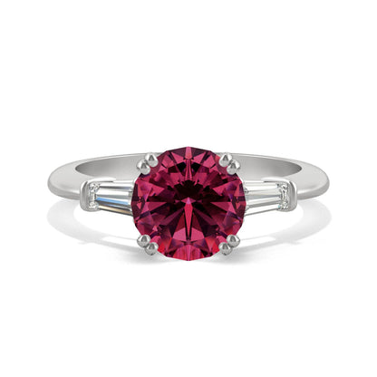 3.07 CTW Ruby Gold Ring