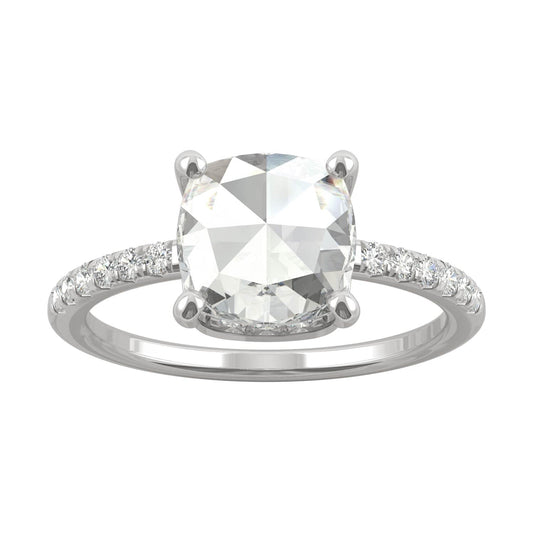 1.64 CTW Moissanite Engagement Ring