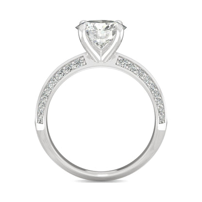 2.26 CTW Round Moissanite Engagement Ring