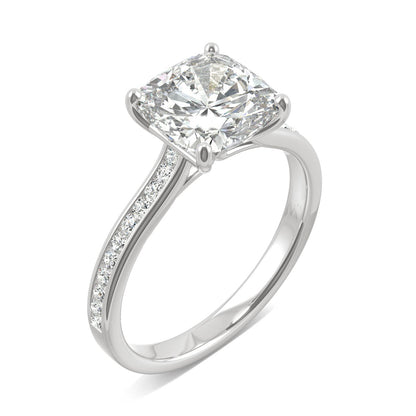 2.58 CTW Moissanite Engagement Ring