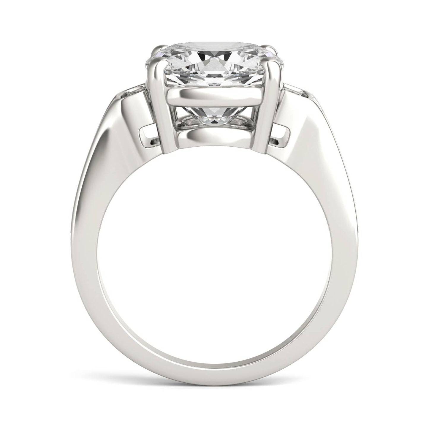 5.04 CTW Moissanite Engagement Ring