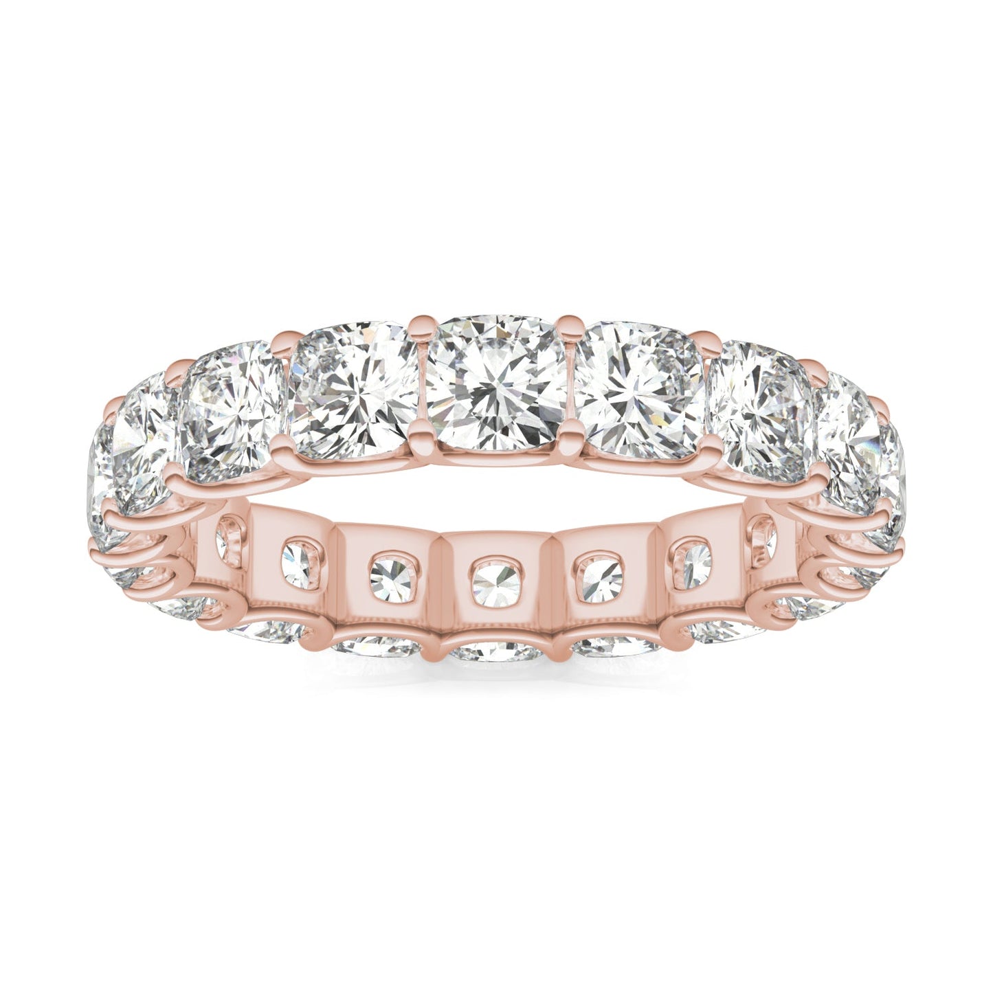 4.18 CTW Moissanite Eternity Ring