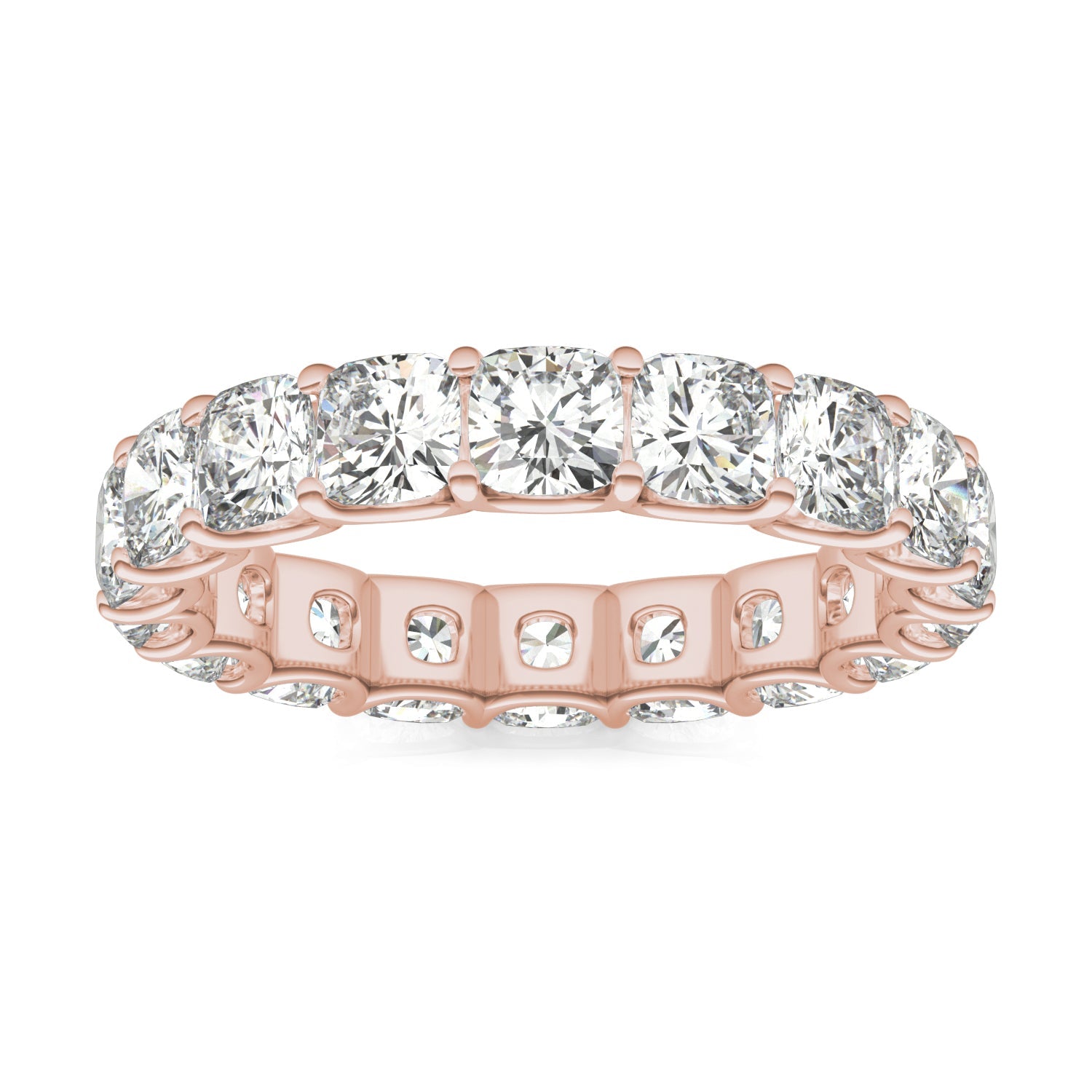 4.18 CTW Moissanite Eternity Ring