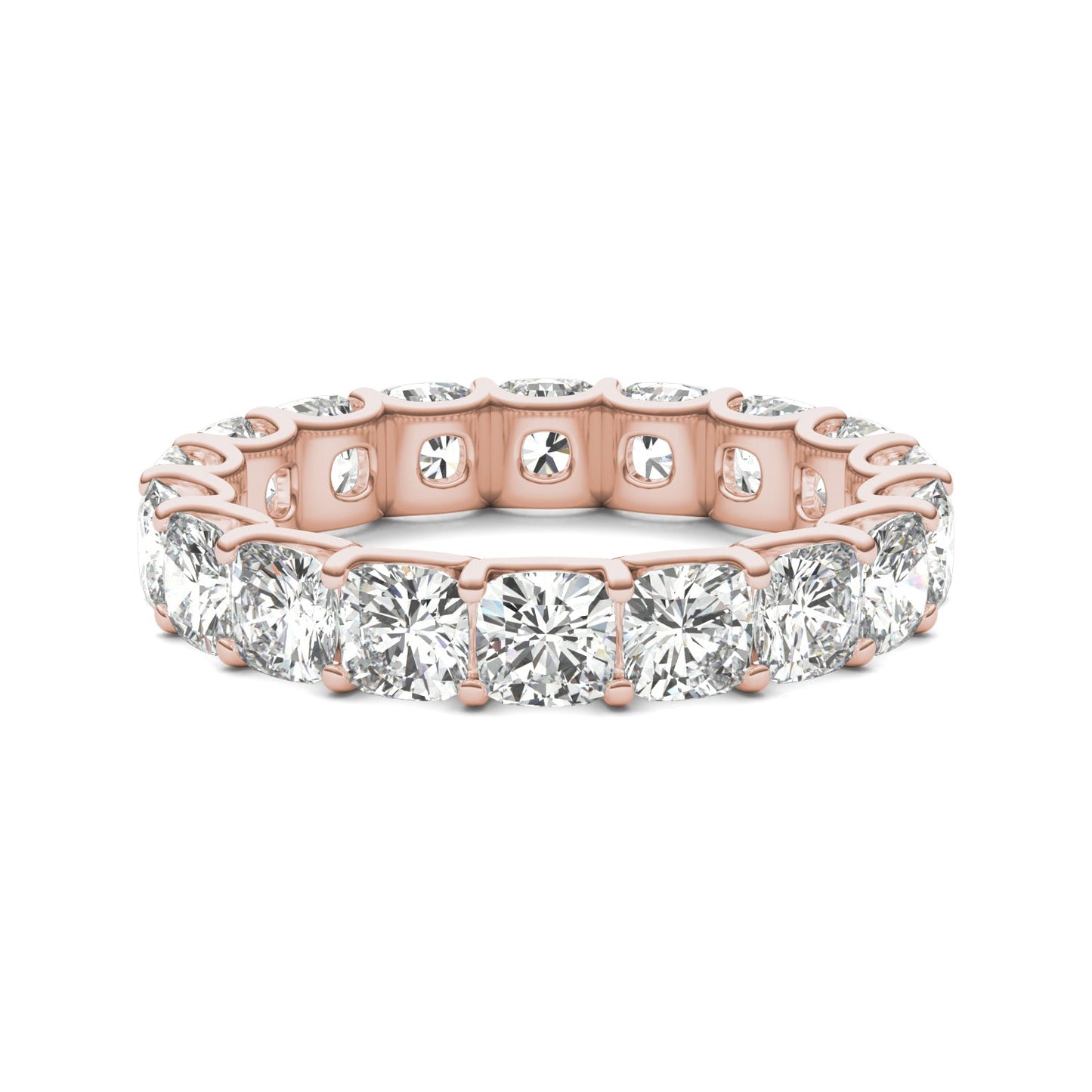 4.18 CTW Moissanite Eternity Ring