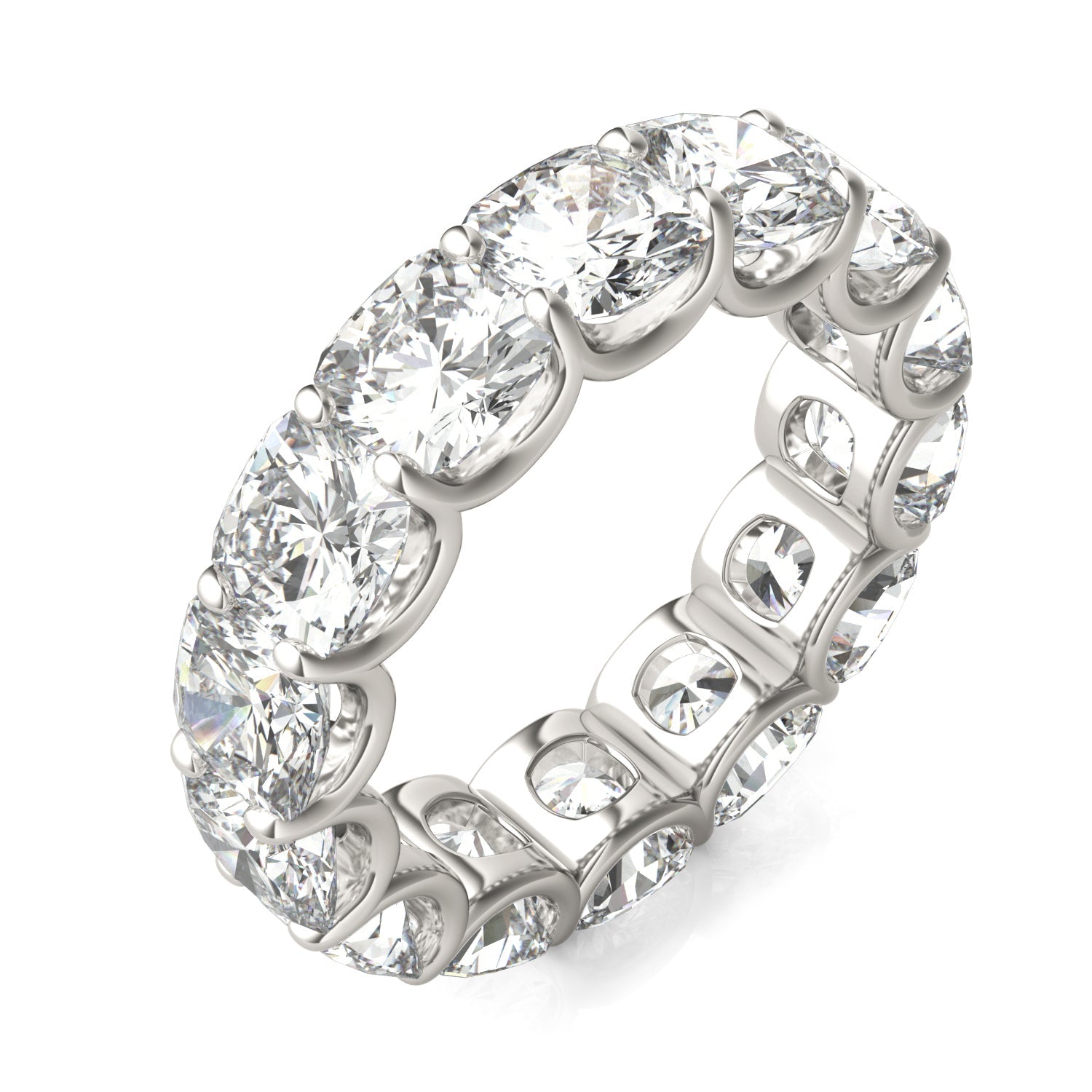 8.40 CTW Moissanite Eternity Ring