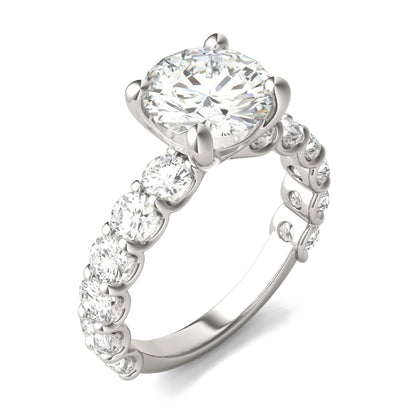 Moissanite Trellis Ring 3.76 CTW