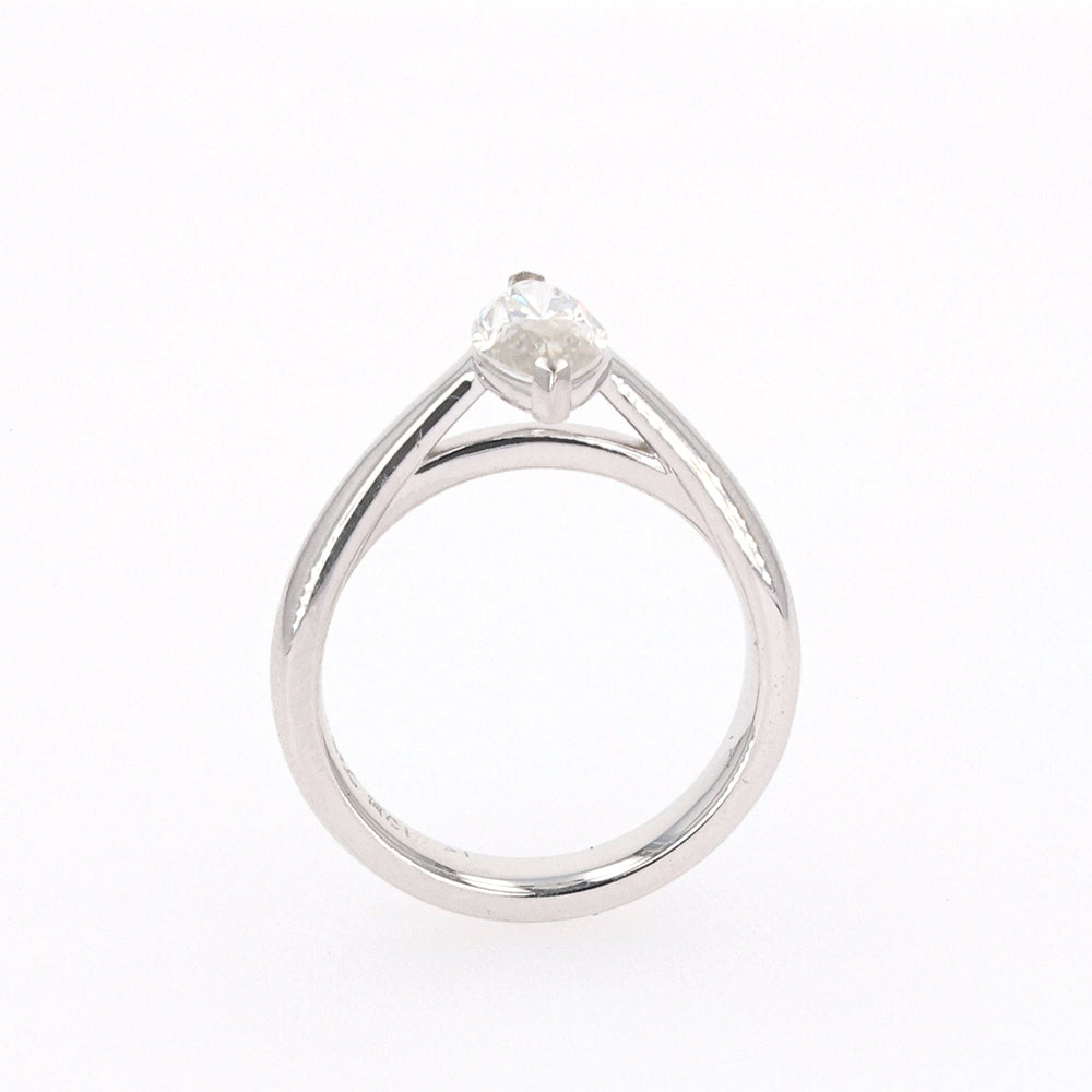 1.40 CTW Marquise Moissanite Solitaire Ring