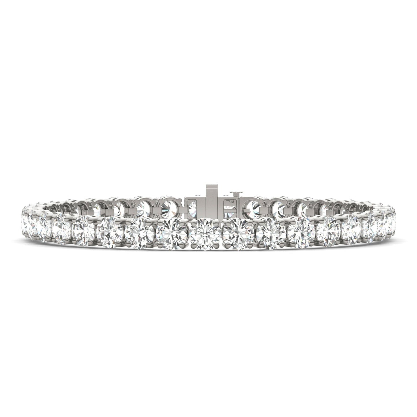 12.21 CTW Moissanite Tennis Bracelet