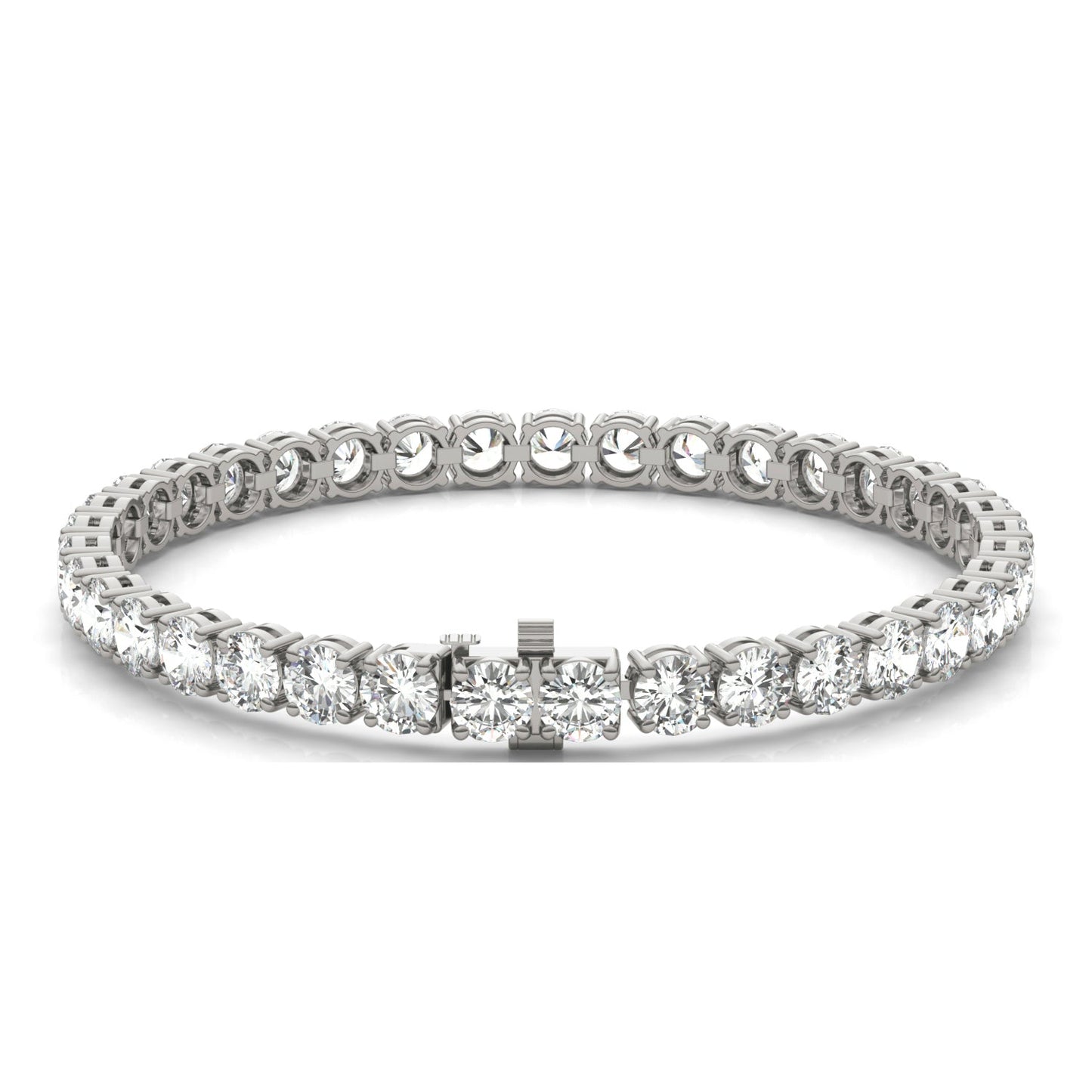 12.21 CTW Moissanite Tennis Bracelet